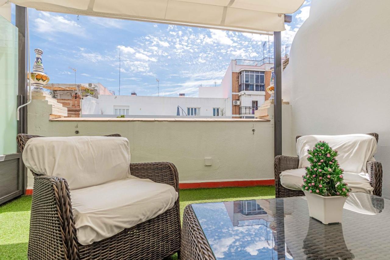 Apartamentos Recaredo 7, Aticos Con Terraza Séville Extérieur photo
